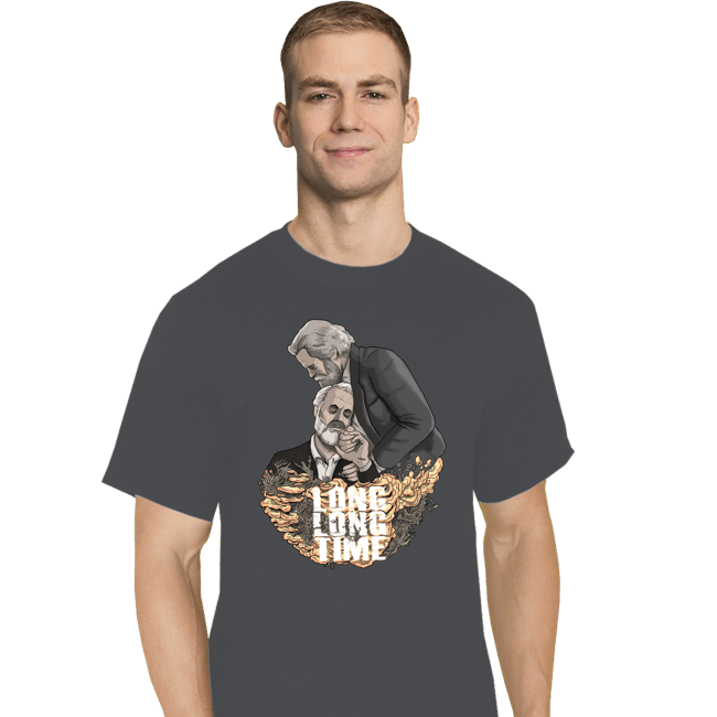 Shirts T-Shirts, Tall / Large / Charcoal Long Long Time