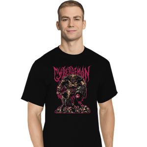 Daily_Deal_Shirts T-Shirts, Tall / Large / Black Cyberdemon