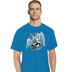 Shirts T-Shirts, Tall / Large / Royal Blue Led Icarus
