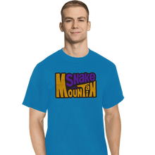 Load image into Gallery viewer, Daily_Deal_Shirts T-Shirts, Tall / Large / Royal Blue Snake Mountain
