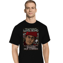 Load image into Gallery viewer, Shirts T-Shirts, Tall / Large / Black Santa Bond
