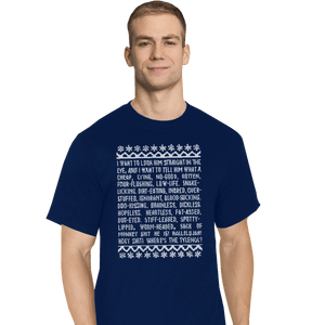 Shirts T-Shirts, Tall / Large / Navy Clark Tirade