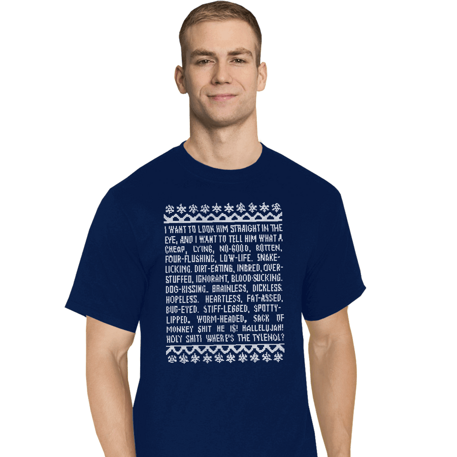 Shirts T-Shirts, Tall / Large / Navy Clark Tirade