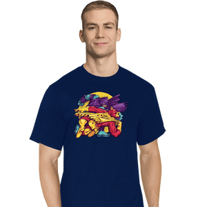 Daily_Deal_Shirts T-Shirts, Tall / Large / Navy The Bart Knight