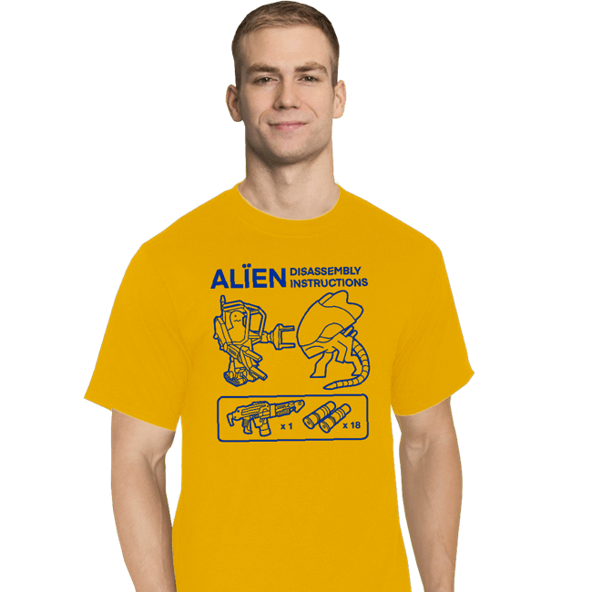 Secret_Shirts T-Shirts, Tall / Large / White Alien Guide