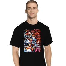 Load image into Gallery viewer, Daily_Deal_Shirts T-Shirts, Tall / Large / Black Morphin Pilgrim
