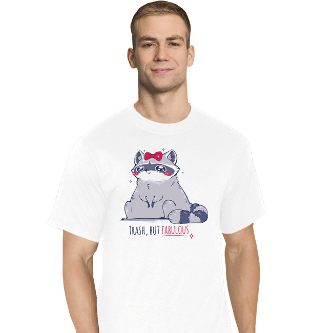 Shirts T-Shirts, Tall / Large / White Trash But Fabulous
