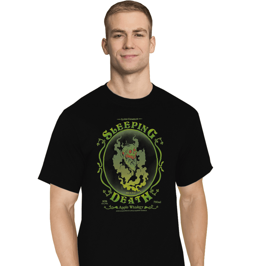 Shirts T-Shirts, Tall / Large / Black Sleeping Death Whiskey