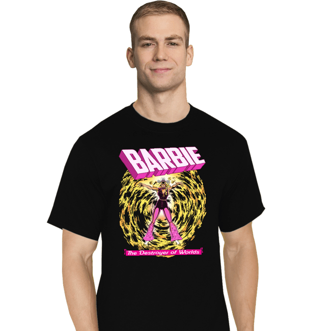 Secret_Shirts T-Shirts, Tall / Large / Black Dark Barbie