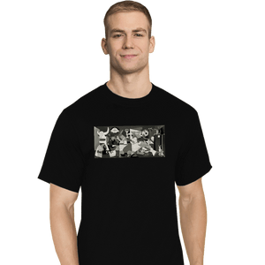 Daily_Deal_Shirts T-Shirts, Tall / Large / Black Guer Ni Ca