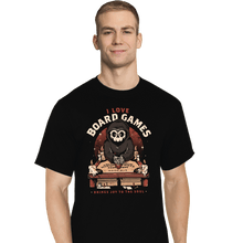 Load image into Gallery viewer, Daily_Deal_Shirts T-Shirts, Tall / Large / Black I Love Board Games
