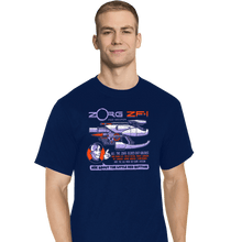 Load image into Gallery viewer, Secret_Shirts T-Shirts, Tall / Large / Navy Ask About the Little Red Button
