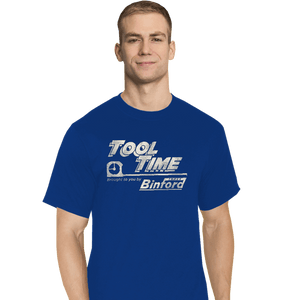 Daily_Deal_Shirts T-Shirts, Tall / Large / Royal Blue Tool Time