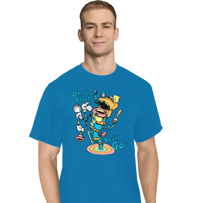 Secret_Shirts T-Shirts, Tall / Large / Royal Blue Oh The Places