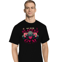 Load image into Gallery viewer, Daily_Deal_Shirts T-Shirts, Tall / Large / Black Inosuke Slayers Gym
