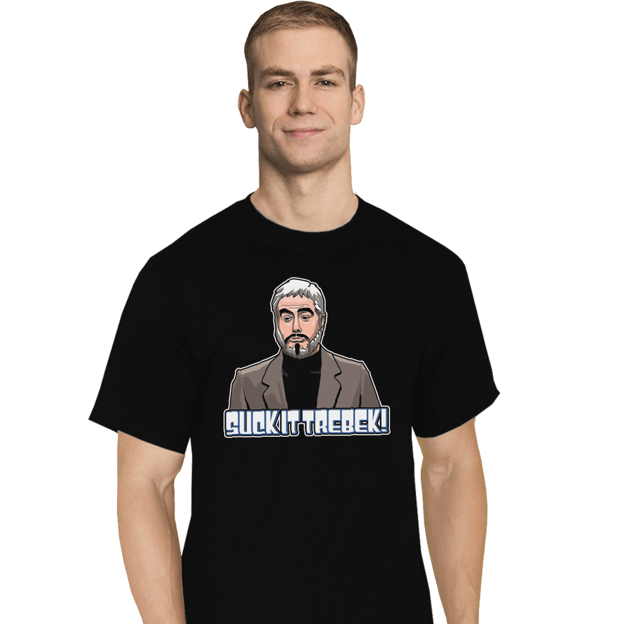 Shirts T-Shirts, Tall / Large / Black Suck It, Trebek!