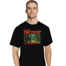 Load image into Gallery viewer, Daily_Deal_Shirts T-Shirts, Tall / Large / Black Famous Fire Swamp

