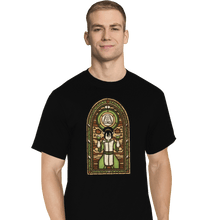 Load image into Gallery viewer, Shirts T-Shirts, Tall / Large / Black Stained Glass Toph
