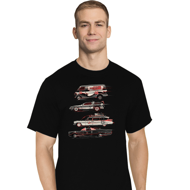 Daily_Deal_Shirts T-Shirts, Tall / Large / Black Race To Save The Day