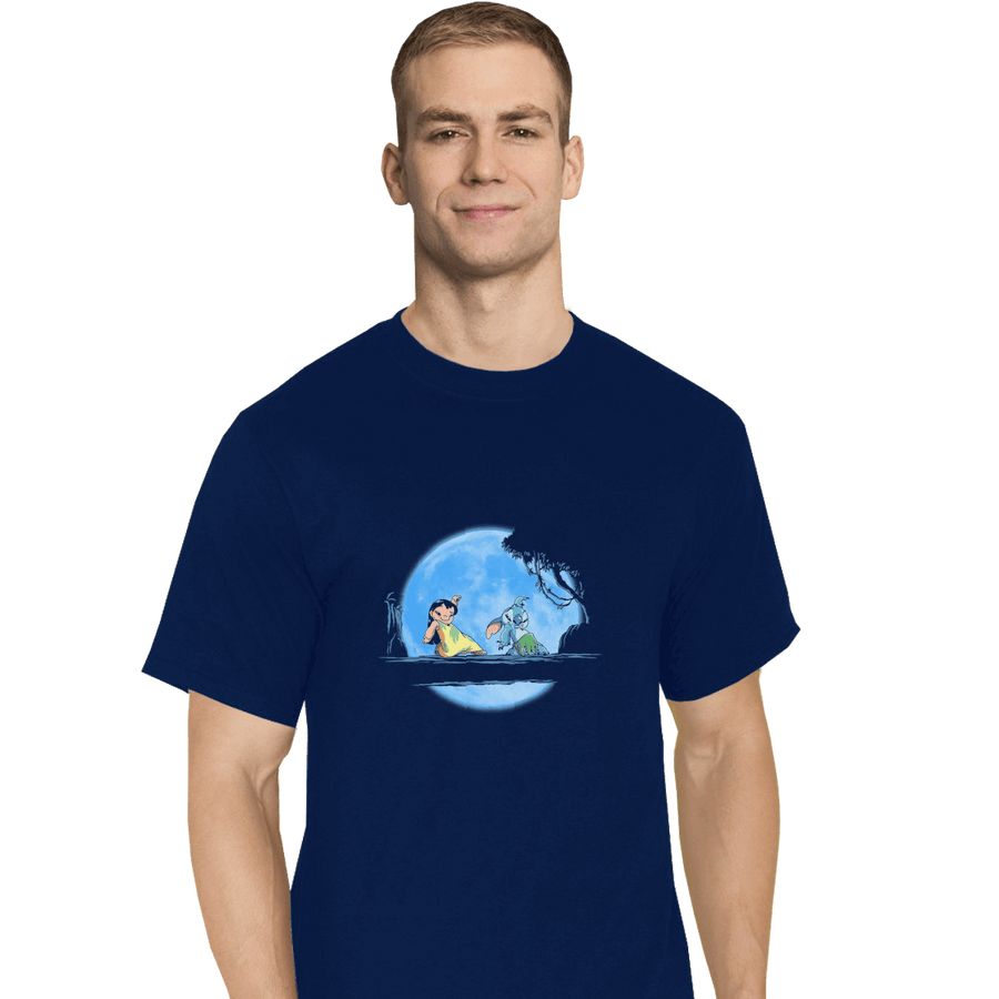 Shirts T-Shirts, Tall / Large / Navy Hakuna Ohanata