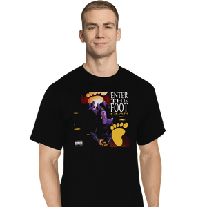 Daily_Deal_Shirts T-Shirts, Tall / Large / Black Enter The Foot Clan