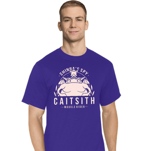 Shirts T-Shirts, Tall / Large / Royal Blue Cait Sith