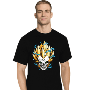 Daily_Deal_Shirts T-Shirts, Tall / Large / Black Majin Skeletron