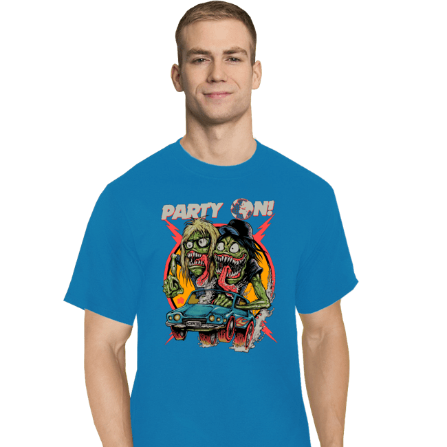 Shirts T-Shirts, Tall / Large / Royal Blue Party On