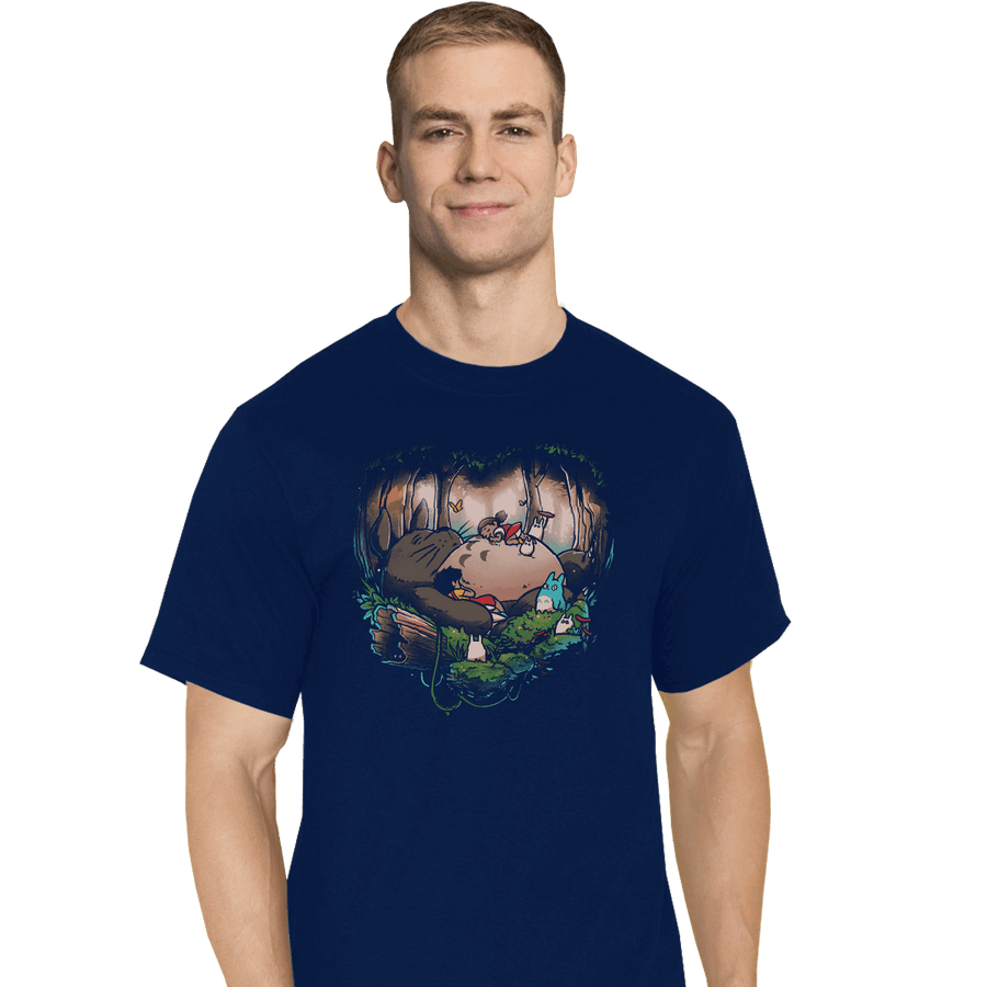 Shirts T-Shirts, Tall / Large / Navy Forest Dreamers