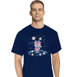 Shirts T-Shirts, Tall / Large / Navy Starry Owl