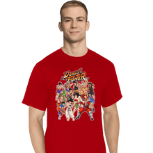 Load image into Gallery viewer, Shirts T-Shirts, Tall / Large / Red Street Fighter DBZ
