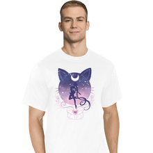 Load image into Gallery viewer, Shirts T-Shirts, Tall / Large / White Fight Like A Girl Moon
