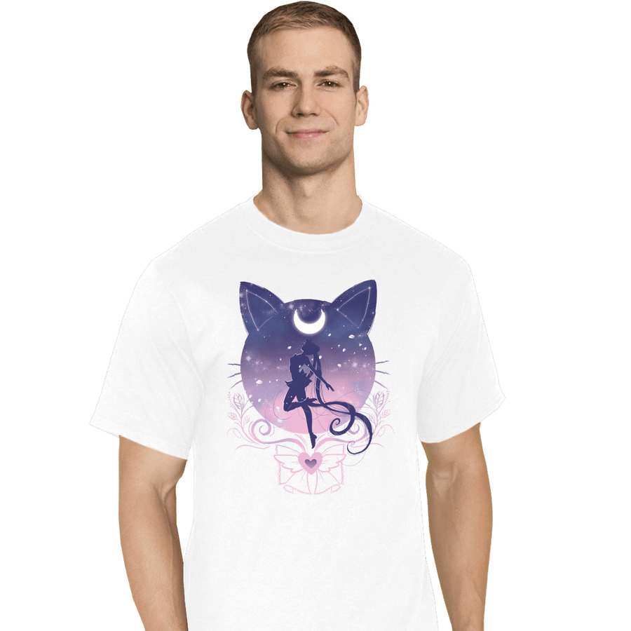 Shirts T-Shirts, Tall / Large / White Fight Like A Girl Moon