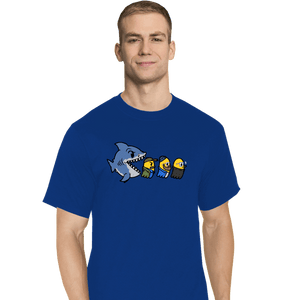 Daily_Deal_Shirts T-Shirts, Tall / Large / Royal Blue Jawsman