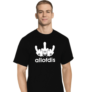 Shirts T-Shirts, Tall / Large / Black Allofdis
