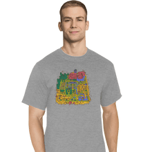 Load image into Gallery viewer, Shirts T-Shirts, Tall / Large / Sports Grey Light World
