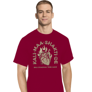 Shirts T-Shirts, Tall / Large / Red Kali Maa