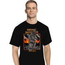 Load image into Gallery viewer, Secret_Shirts T-Shirts, Tall / Large / Black Bionic Monster
