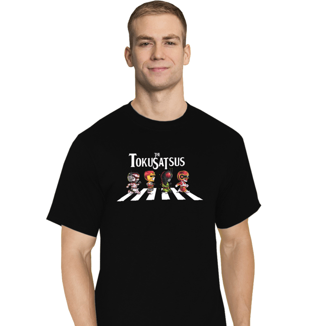 Secret_Shirts T-Shirts, Tall / Large / Black The Tokusatsus