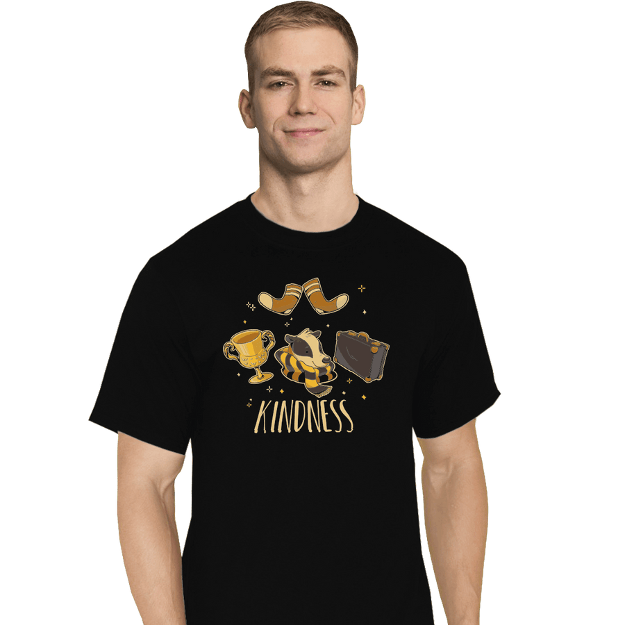 Shirts T-Shirts, Tall / Large / Black Kindness