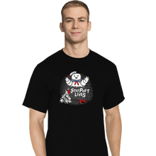Load image into Gallery viewer, Daily_Deal_Shirts T-Shirts, Tall / Large / Black Stay Puft Lives
