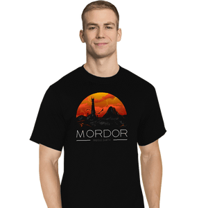 Shirts T-Shirts, Tall / Large / Black Middle Earth