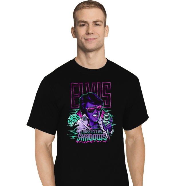Shirts T-Shirts, Tall / Large / Black Shadow King