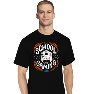 Shirts T-Shirts, Tall / Large / Black Dreamcast Gaming Club