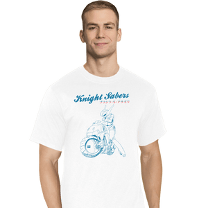 Shirts T-Shirts, Tall / Large / White Knight Sabers