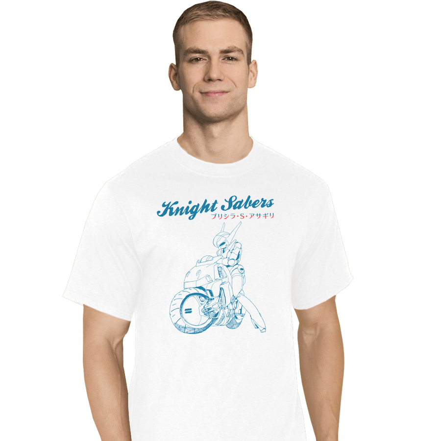Shirts T-Shirts, Tall / Large / White Knight Sabers