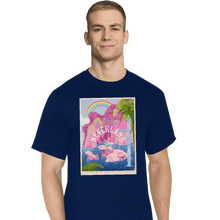 Load image into Gallery viewer, Shirts T-Shirts, Tall / Large / Navy Visit Neverland
