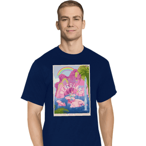 Shirts T-Shirts, Tall / Large / Navy Visit Neverland