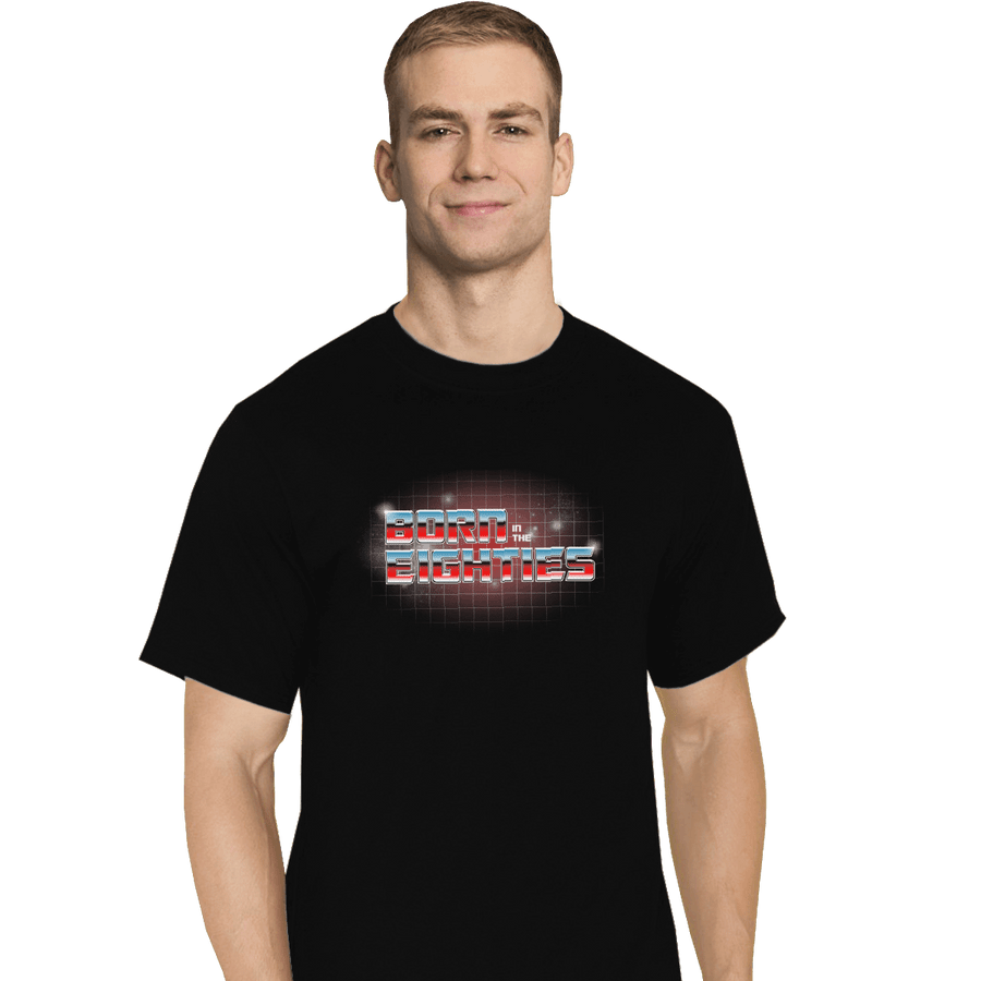 Shirts T-Shirts, Tall / Large / Black Born In The Eighties