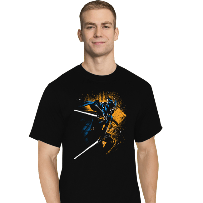 Daily_Deal_Shirts T-Shirts, Tall / Large / Black The Two White Blades